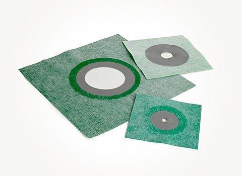 Hidroizoliacinis armuojantis manžetas VINCENTS HIDROTAPE T, 115 x 115 mm, 1 vnt.