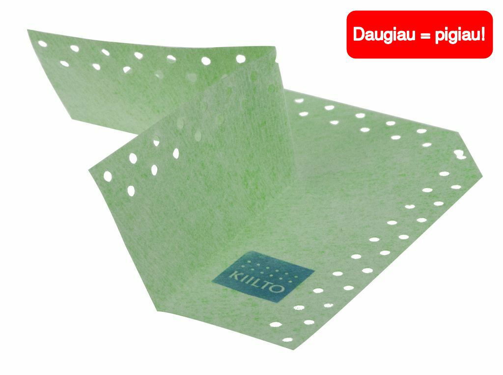 Išorinis hidroizoliacinis kampas KIILTO, 150 x 120 x 0,2 mm, 1 vnt.