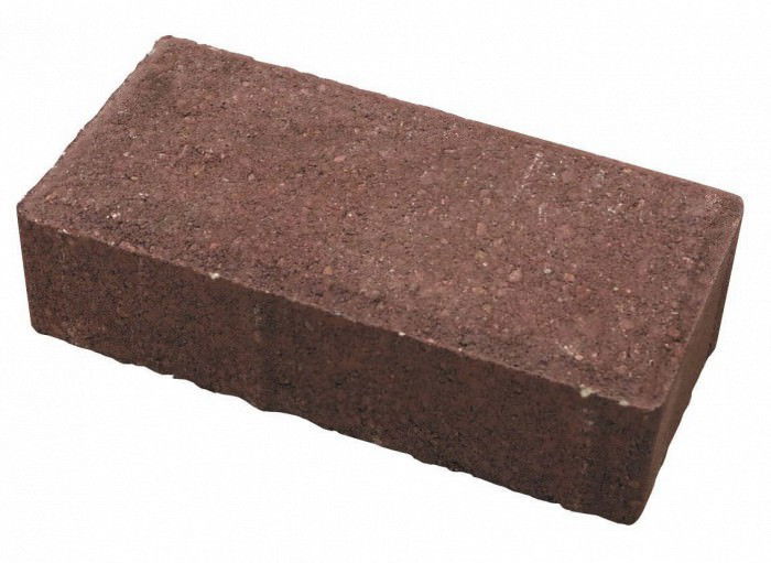 Grindinio trinkelė PRIZMA 5, rudos sp., 50 x 100 x 200 mm, 1 m² - 50 vnt