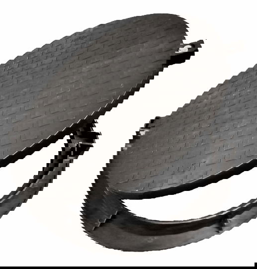 Liukas plastikinis 740 juodas