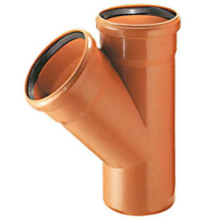 Lietaus nuotekų trišakis 250/250/45° 92253