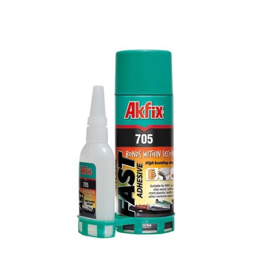 Klijai AKFIX 705, su aktyvatoriumi 100 g  + 400 ml