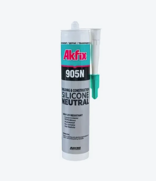 Neutralus Silikoninis Hermetikas AKFIX 905N, bespalvis, 310 ml