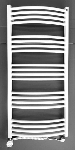 Rankšluoščių džiovintuvas ELONIKA EP54x114KLD, 1140 x 536 mm, elektrinis, 300 W, kair., baltos sp.