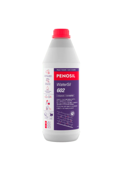 Paviršių impregnavimo priemonė PENOSIL WaterSil 602, bespalvis, 1 l