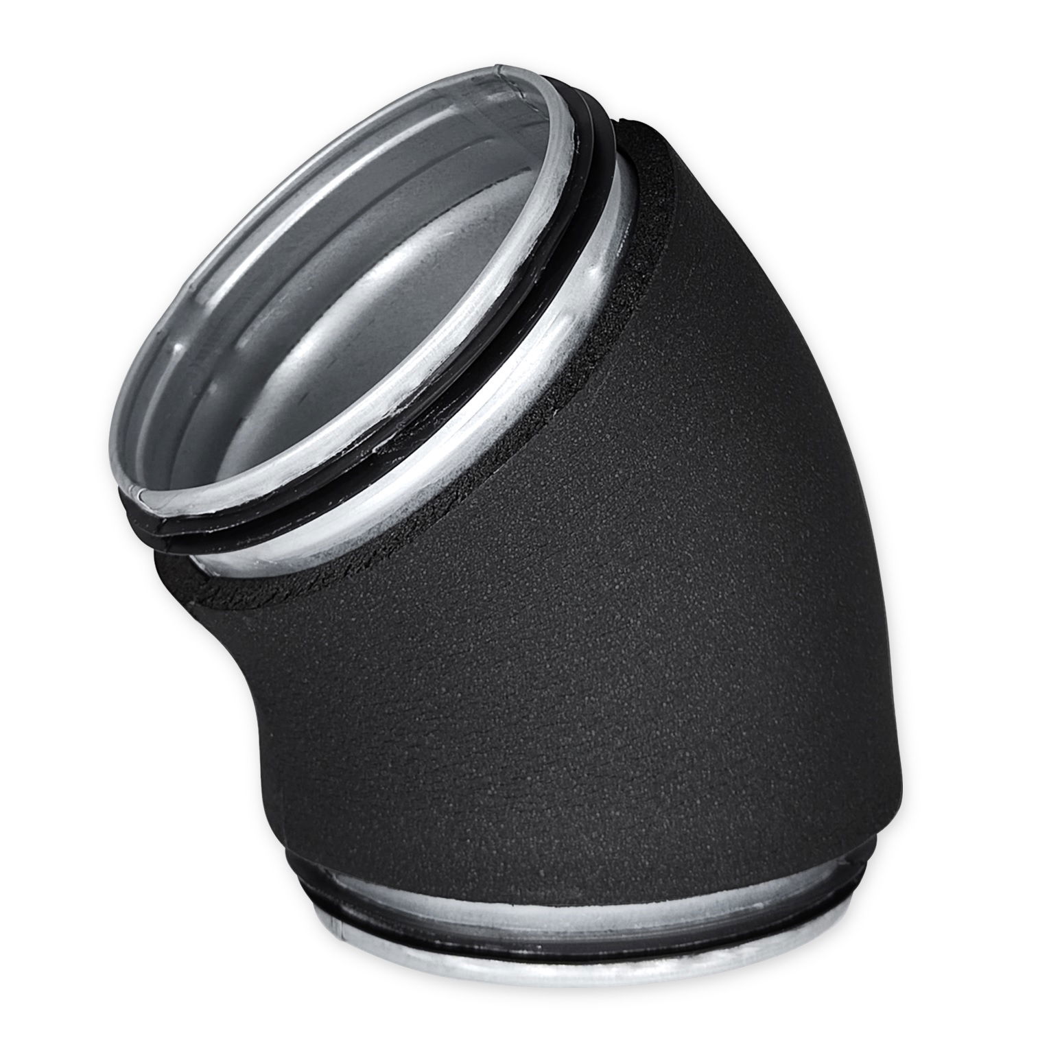 Izoliuota ortakio alkūnė su tarpinėmis IF09-BFS45-100, DN100, 45°