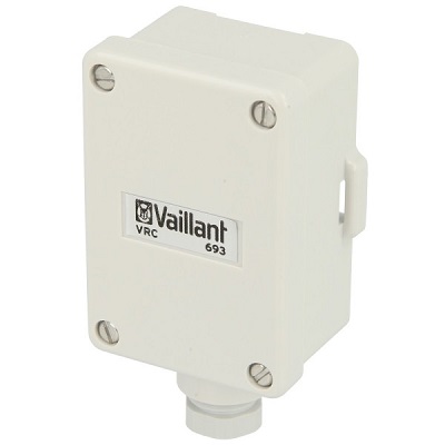 Lauko temperatūros jutiklis VRC693 prie Vaillant valdiklių
