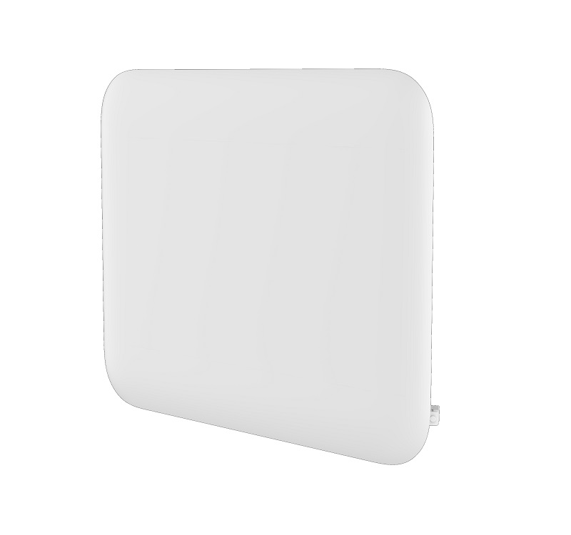 Plieninis panelinis šildytuvas Mill Invisible su WIFI, 400W, baltas