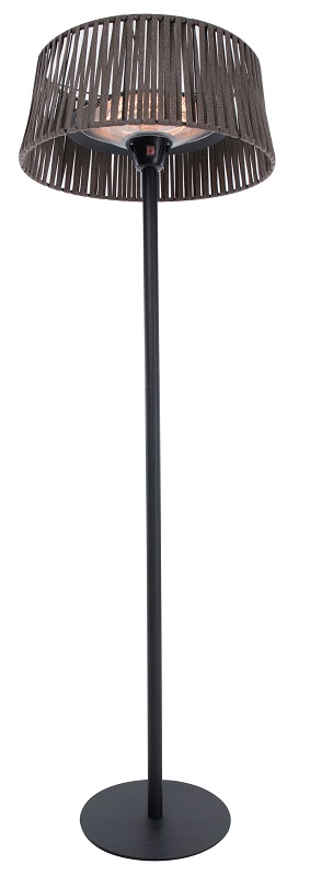 Sunred infraraudonųjų spindulių šildytuvas Artix Corda Bright Standing Brown 2100 W