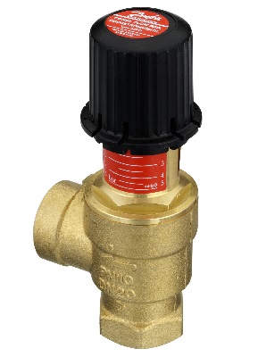 Apvadinis ventilis AVDO 20, DN20, PN10, ribos 0.05-0.5 bar, kampinis