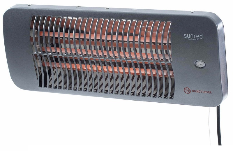 Sunred sieninis infraraudonųjų spindulių šildytuvas Lugo Quartz 2000W W