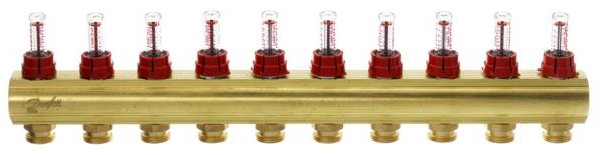 Grindinis kolektorius FHF-10F, su sr. mat., MANIFOLD 10+10