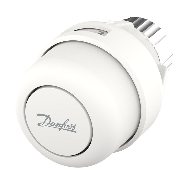 Antivandalinė termostatinė galva Danfoss Aero RA, 5-26 °C, dujinis daviklis
