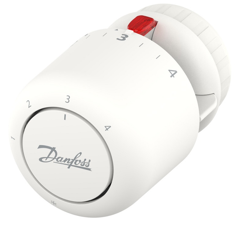 Termostatinė galva Danfoss Aero RA, 5-23 °C, dujinis užpildas. Daugiabučiuose be apskaitos