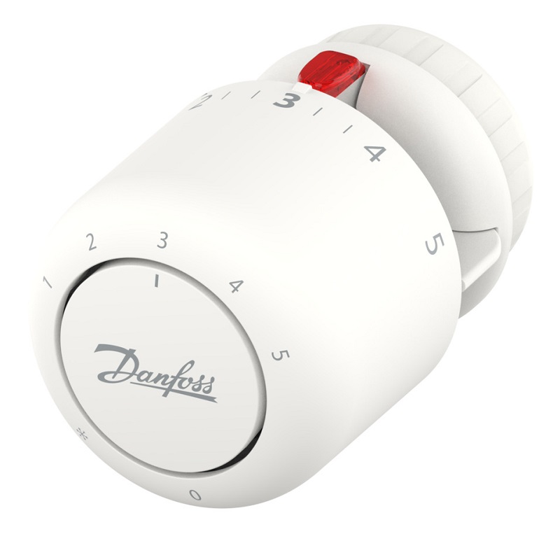 Termostatinė galva Danfoss Aero RA, 5-26 °C, dujinis užpildas ir pilno uždarymo funkcija