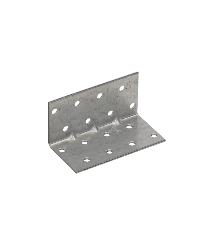 Montavimo kampas, 40x40x80x1,5mm, sustiprintas, cinkuotas