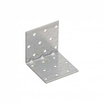 Montavimo kampas, 60x60x60x1,5mm, sustiprintas, cinkuotas
