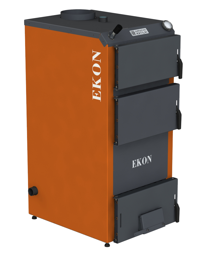 Katilas kieto kuro "EKON 13" 13 kW