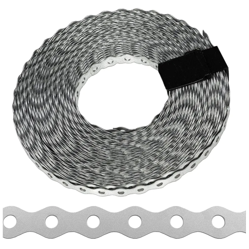 Perforuota montavimo juosta, 17x0,7mm, ilgis 10m.