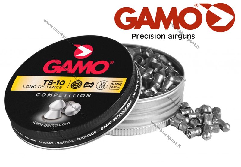 Gamo TS-10 pneumatiniai šoviniai 4,5mm, 200 vnt MLP išsiuntimas 14 d.