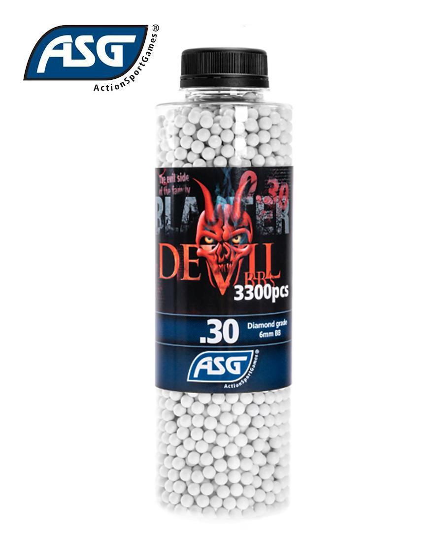 Airsoft kamuoliukai ASG Blaster Devil BBs 0,30 g 3300 vnt MLP išsiuntimas 9 d.