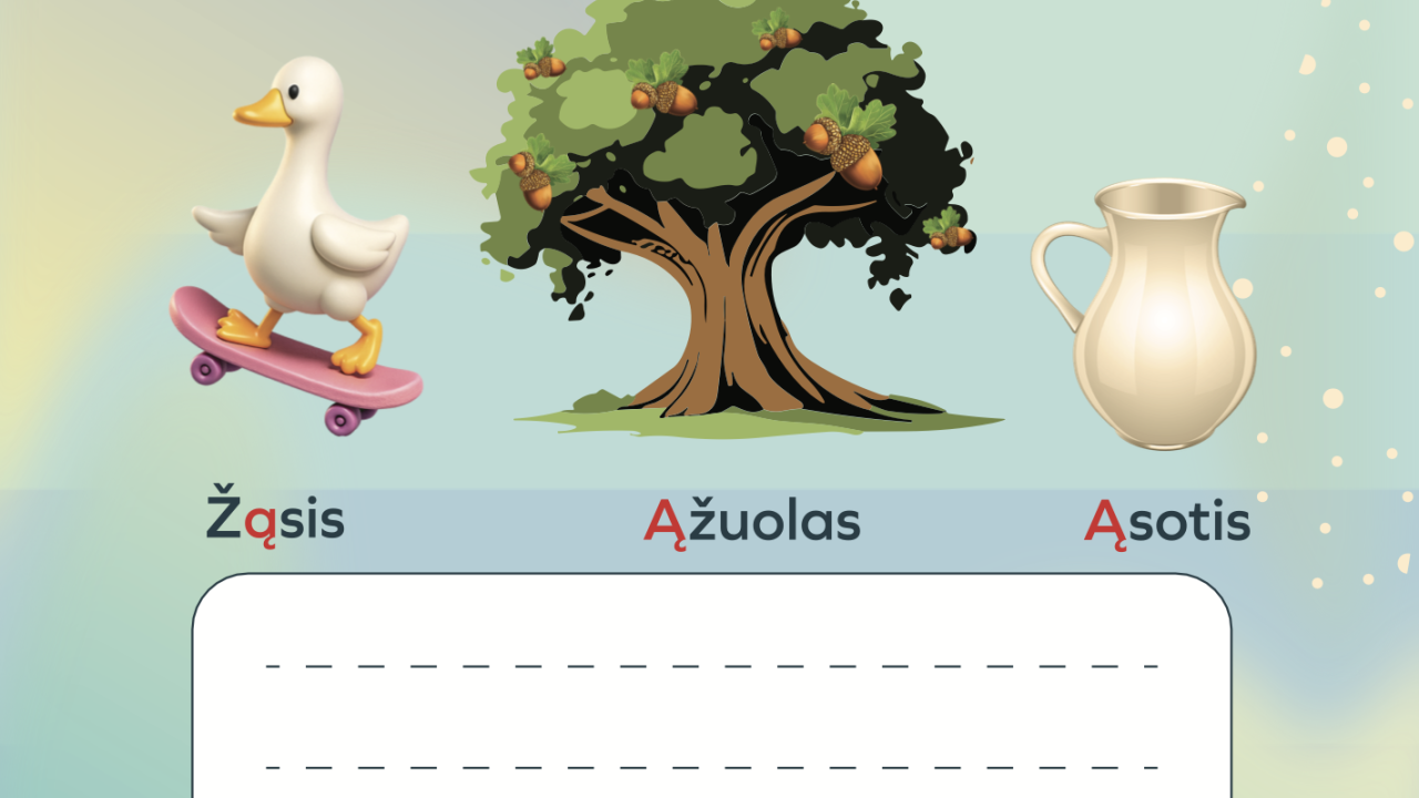 Lietuvių k. sąsiuvinis 2 kl.