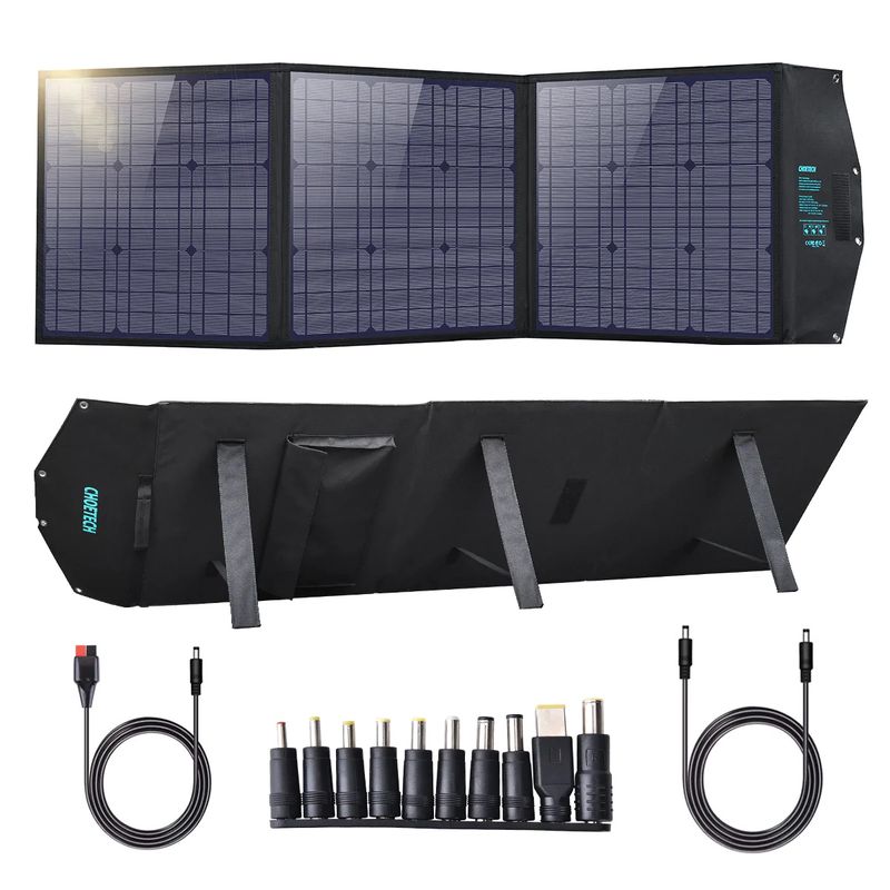 Kelioninė saulės baterija 120W, 177x53cm, Choetech TLT išsiuntimas 2-4 d.