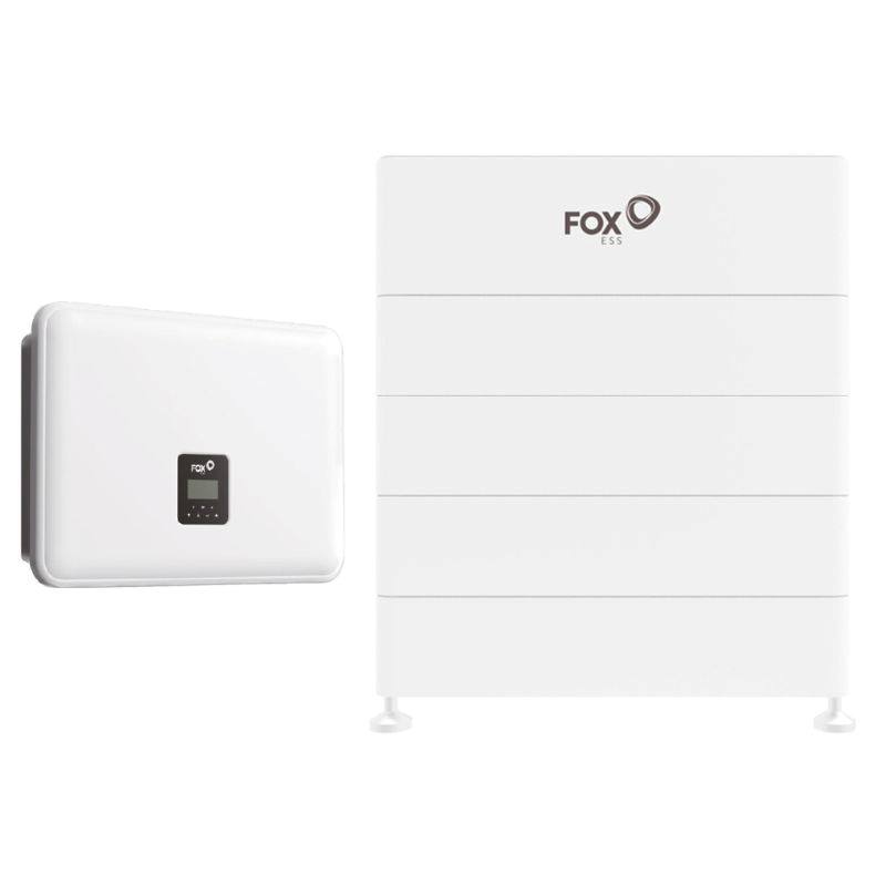 FoxESS kaupiklio 14,4kWh ir hibridinio inverterio 12kW komplektas