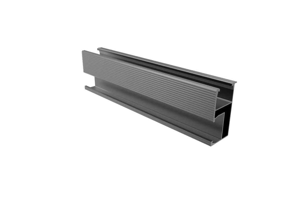 Aliumininis montavimo profilis moduliams 5.8m Goomax, juodas
