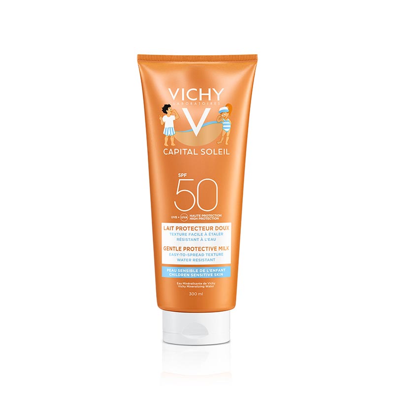 VICHY Capital Soleil SPF 50+ apsaugos nuo saulės pienelis vaikams 300 ml