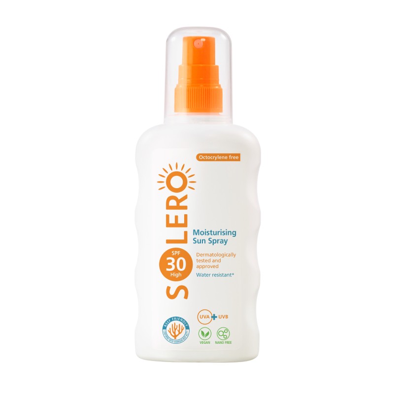 SOLERO SPF30 purškiklis nuo saulės 200 ml