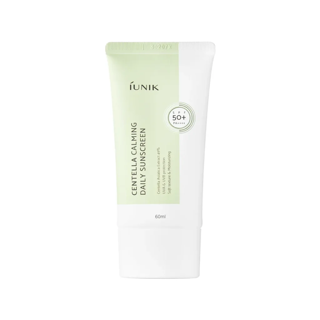 Iunik Centella Calming Daily Sunscreen – raminantis apsauginis kremas nuo saulės SPF50+ PA++++