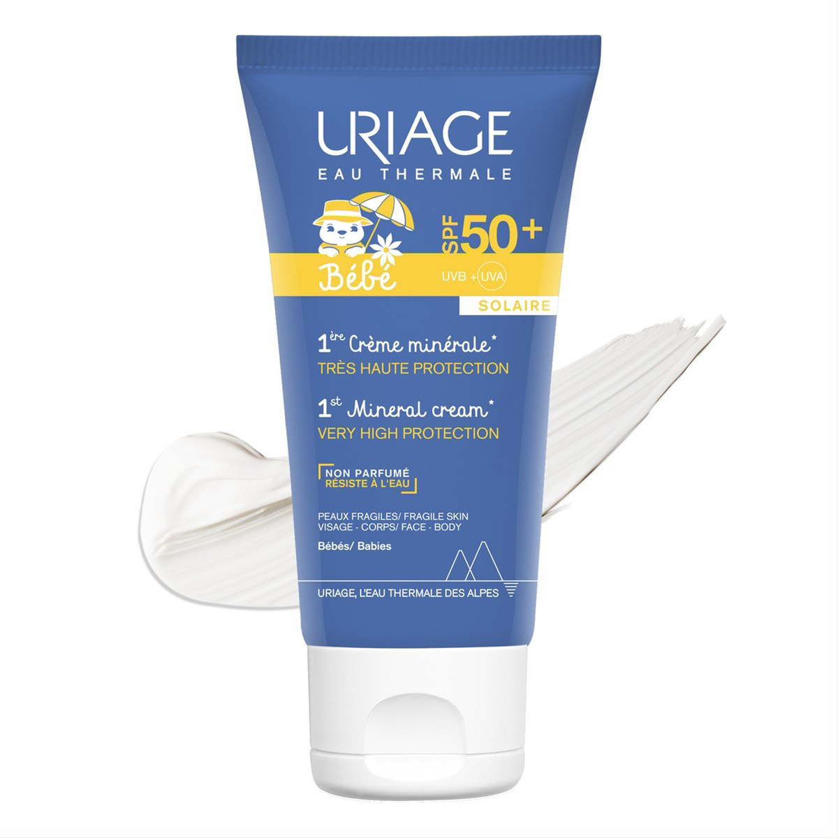 URIAGE BABY 1ERE SPF50+ MINERALE, kremas, 50ml