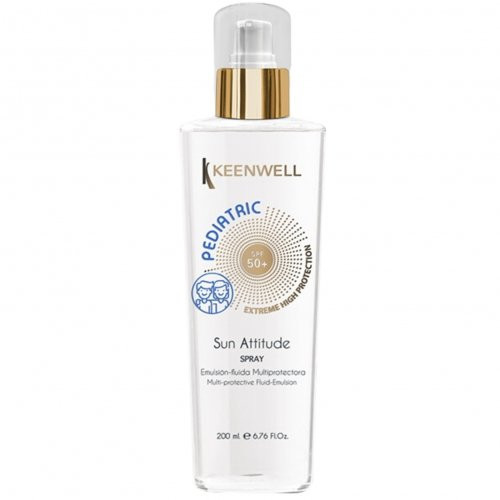 Keenwell Sun Attitude Pediatric Multi Protective Fluid SPF50 Fluidas nuo saulės vaikams, 200ml