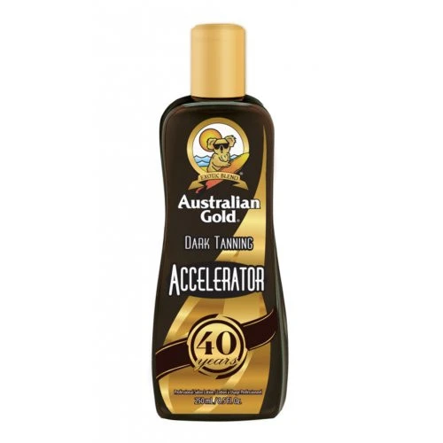 Australian Gold Soliariumo kremas greitam įdegiui Dark Tanning Accelerator Lotion 250ml