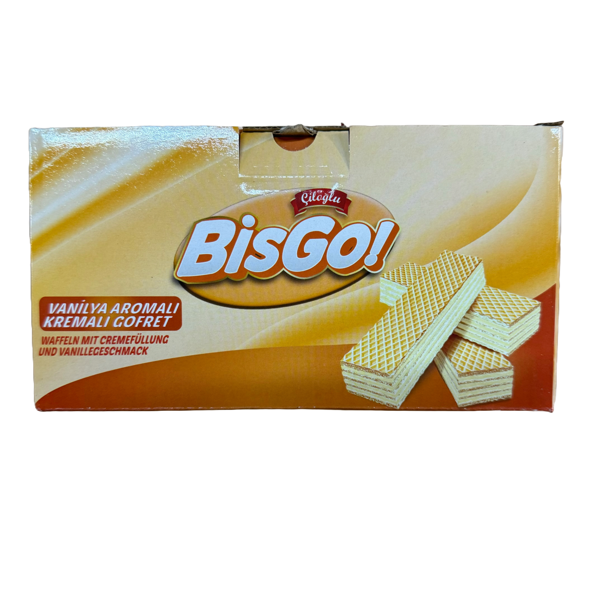 Vafliai vanilės skonio CILOGLU, 5 x 100 g