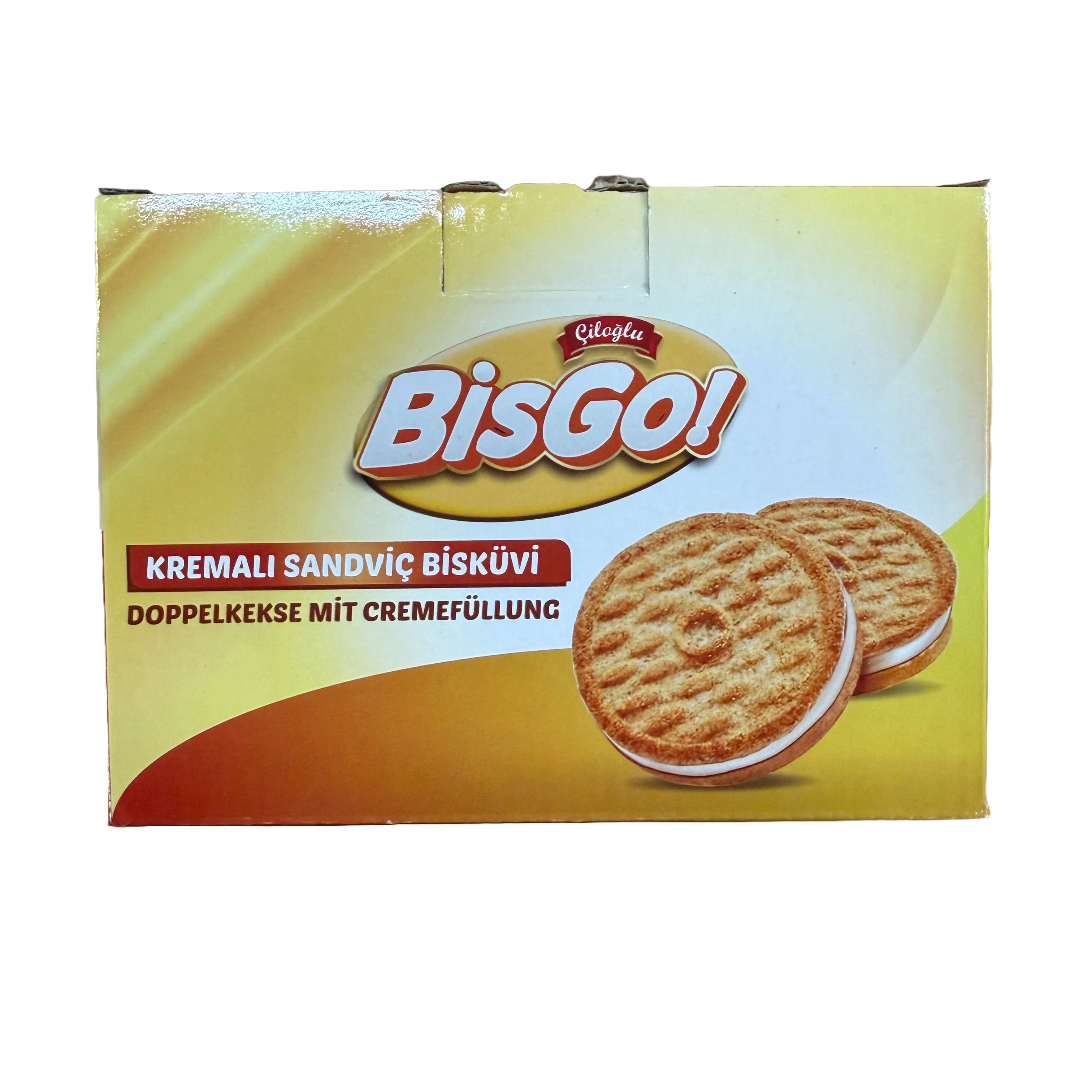 Sausainiai su kremo įdaru CILOGLU, 5 x 100 g