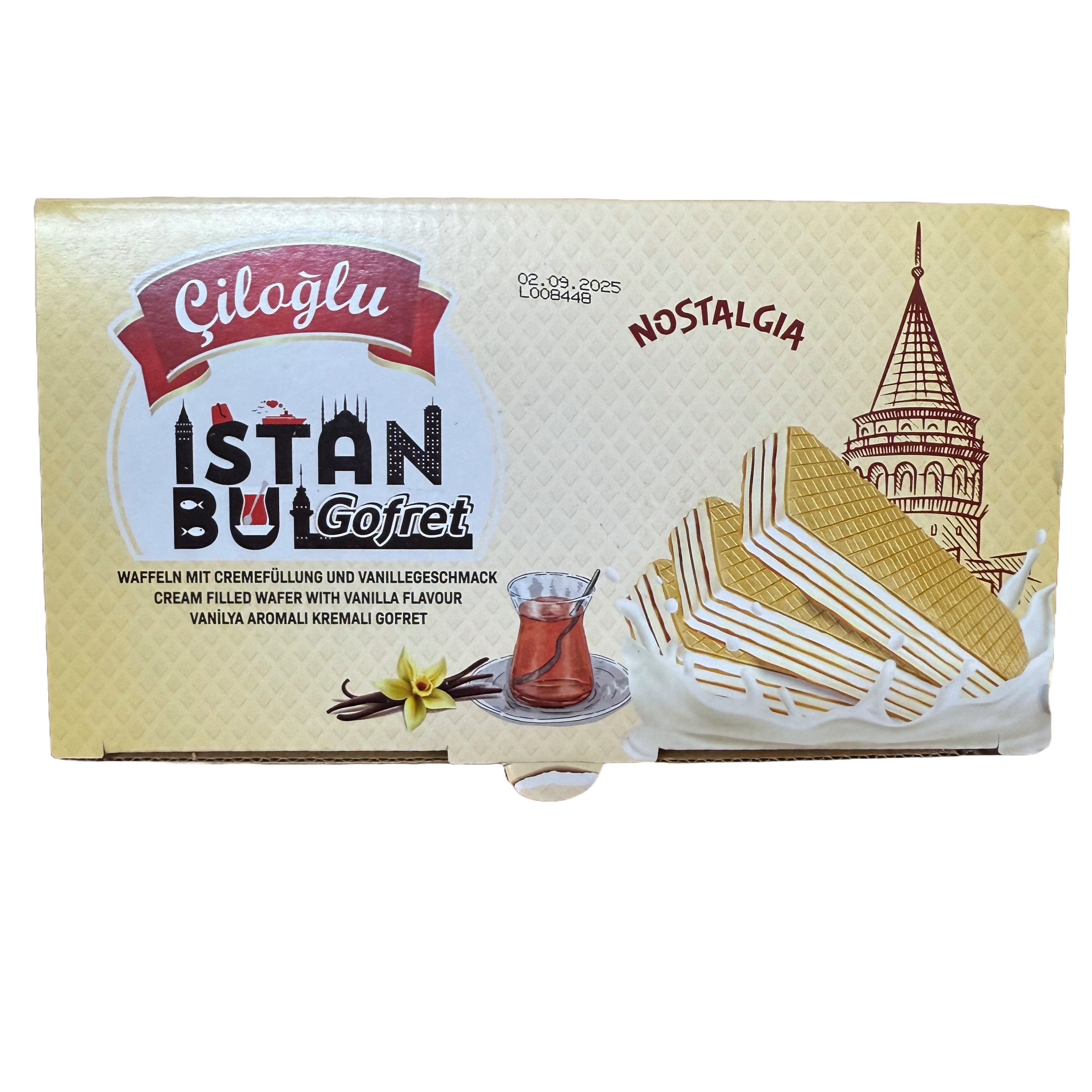 Vafliai ISTANBUL vanilės skonio, 400 g