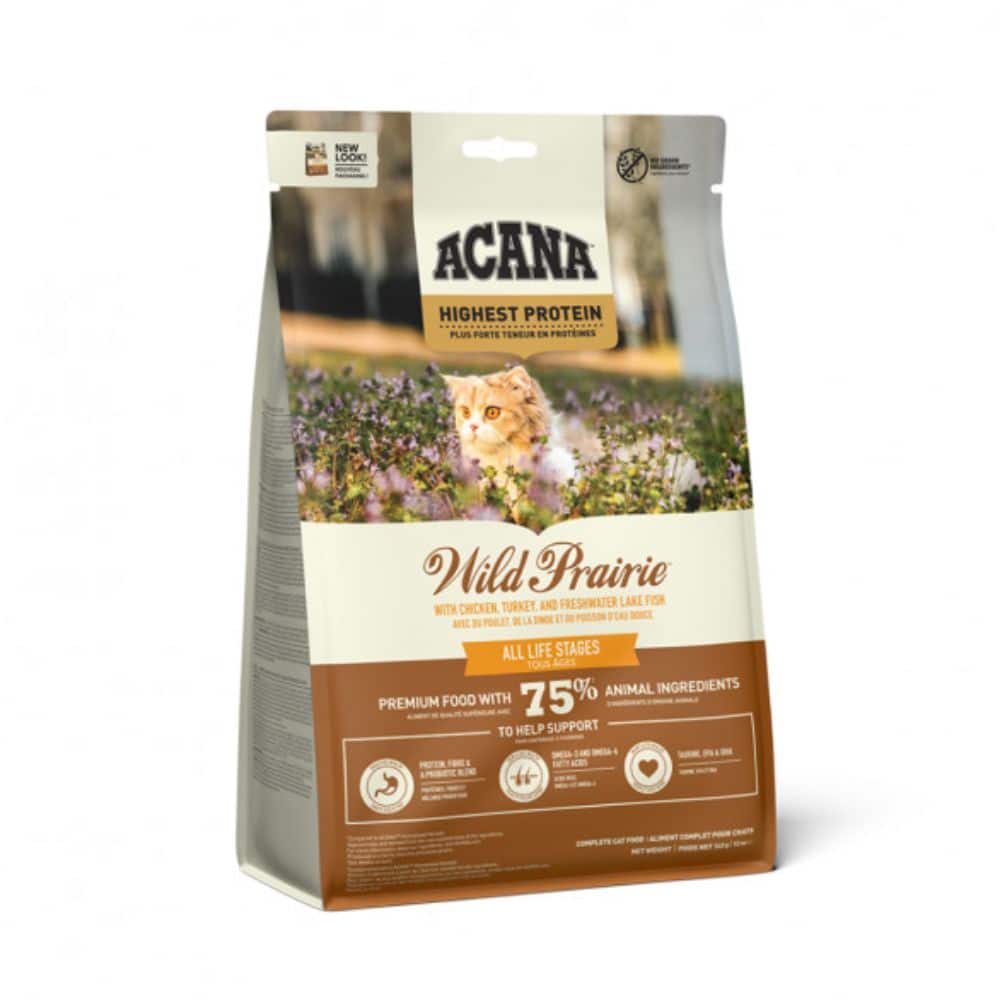 Acana Wild Prairie begrūdis sausas maistas katėms - Produkto Svoris 1.8kg