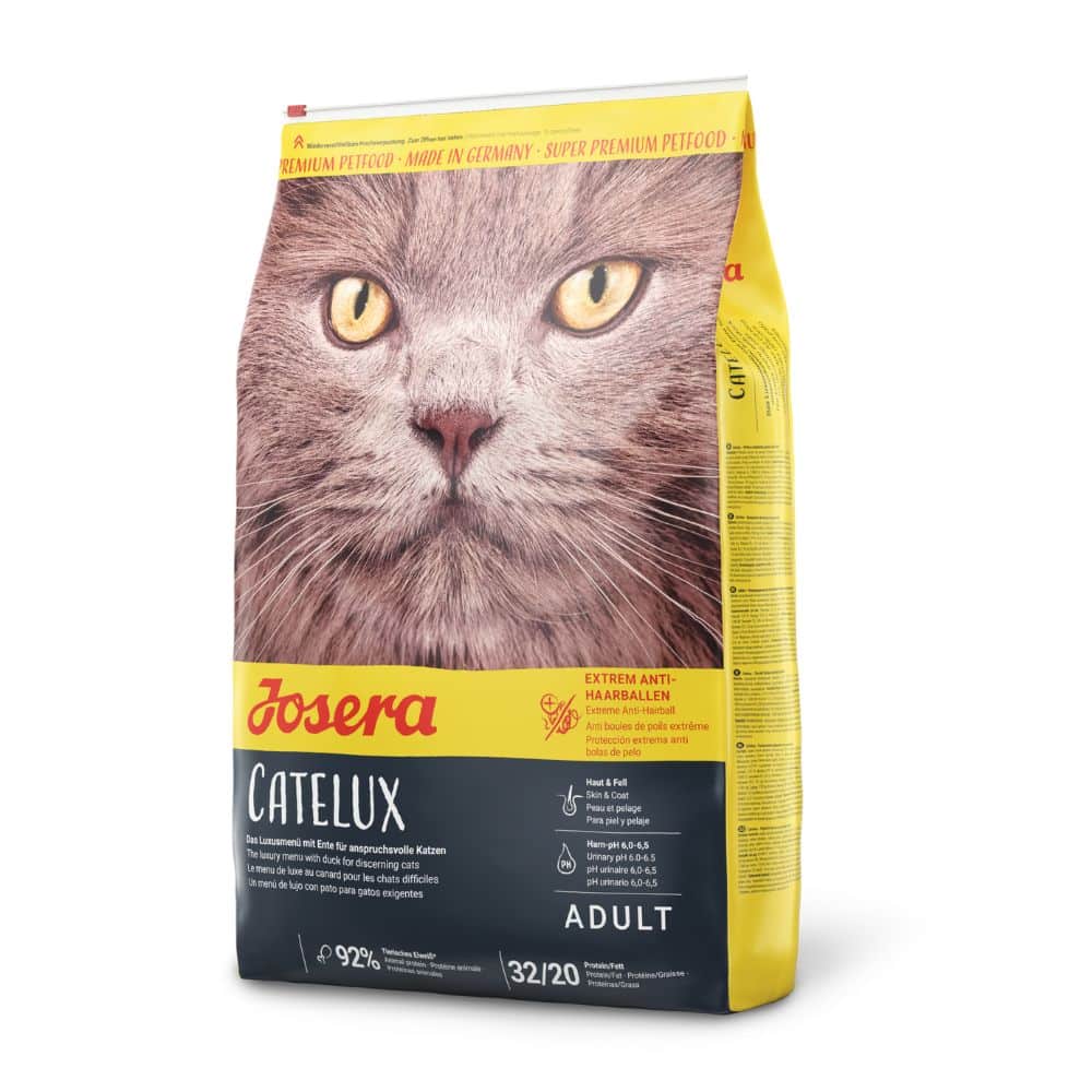 Josera Catelux sausas maistas katėms su antiena - Produkto Svoris 2kg