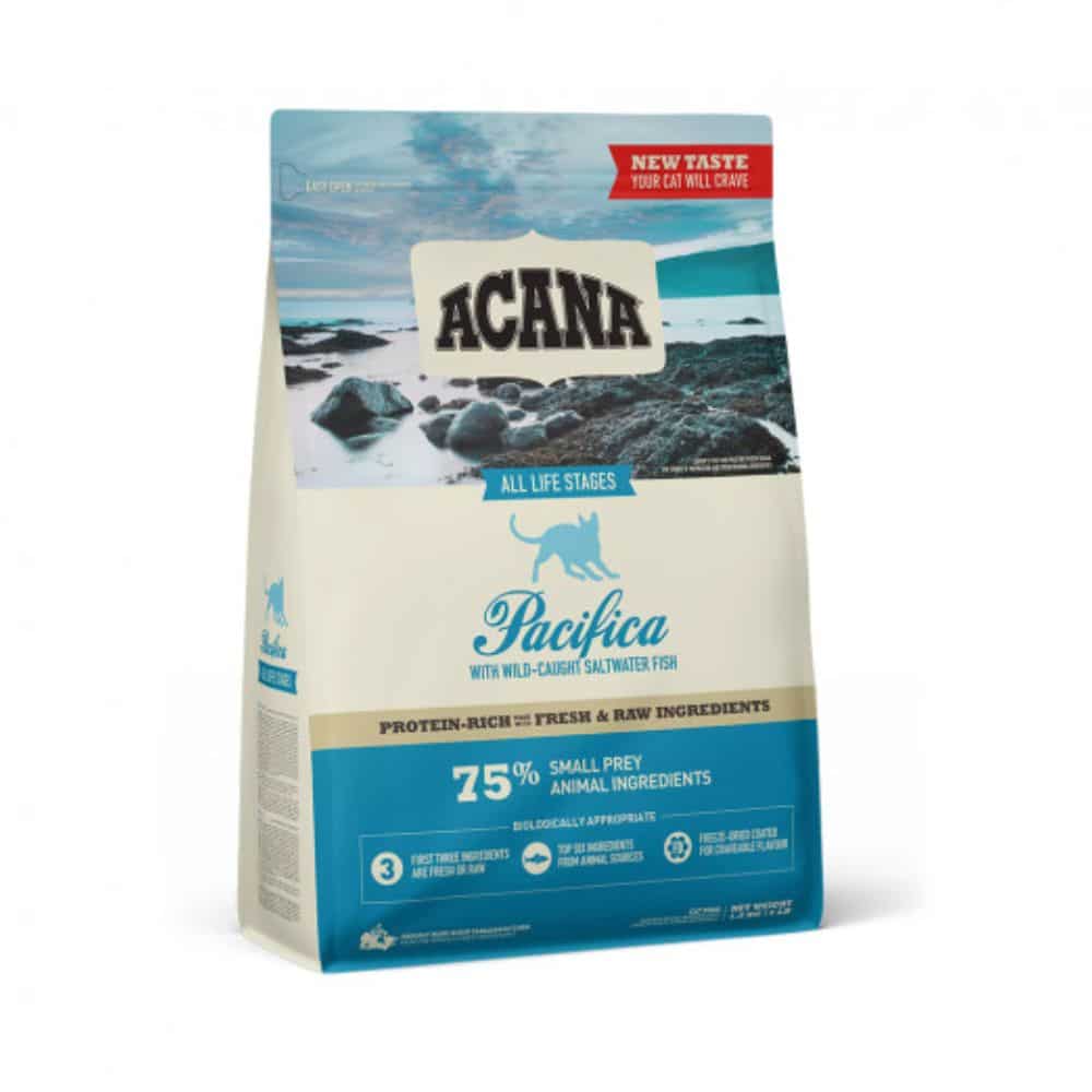 Acana Pacifica Cat begrūdis sausas maistas katėms - Produkto Svoris 1.8kg