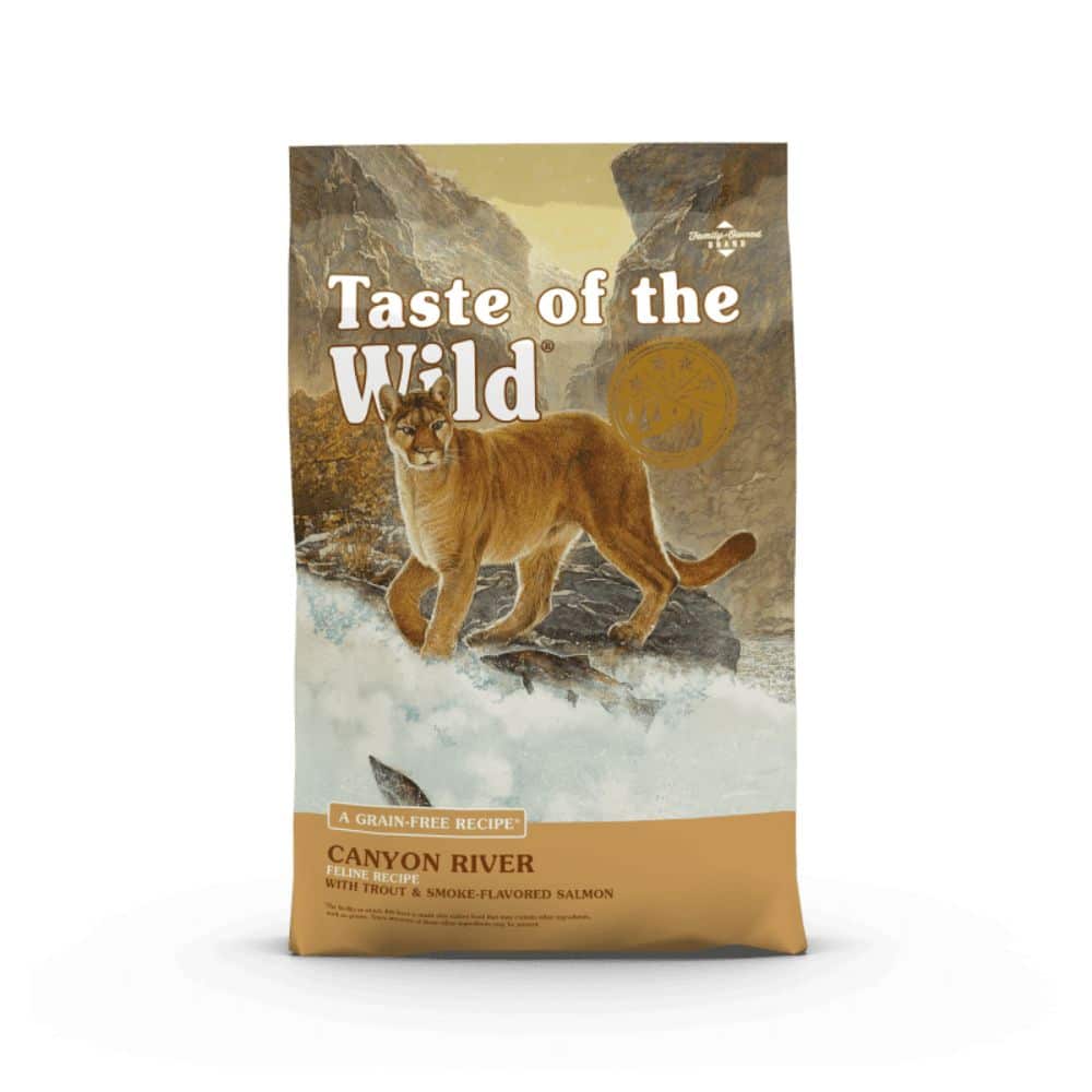 Taste of the Wild Canyon River begrūdis sausas maistas katėms 2kg