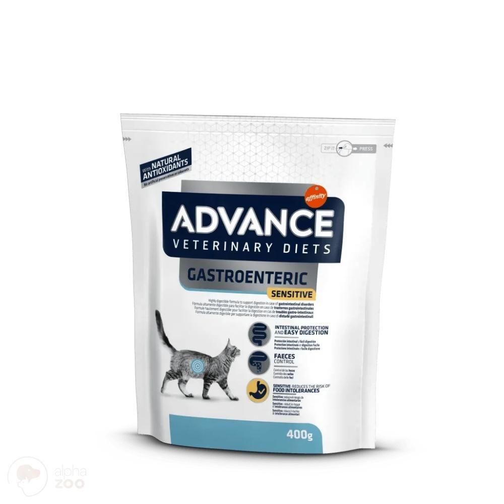 Advance Veterinary Diets Gastroenteric Sensitive Cat Sausas maistas Katėms - Produkto Svoris 1.5kg