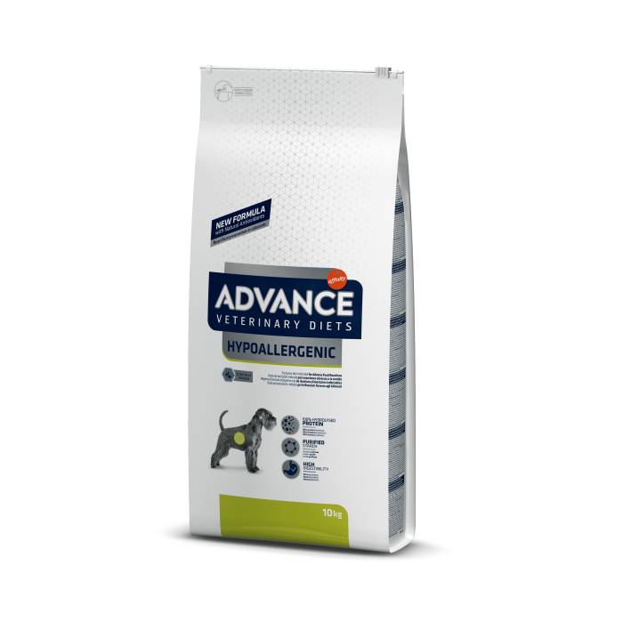 Advance Veterinary Diets Atopic Mini sausas maistas alergiškiems šunims, sergantiems dermatoze, 1,5 kg