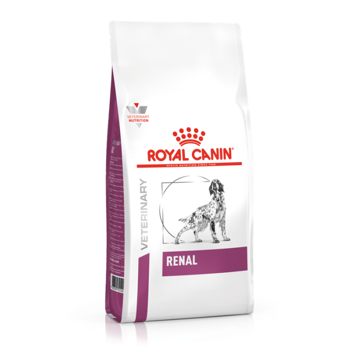 Royal Canin Veterinary Renal sausas maistas šunims, lėtiniu inkstų nepakankamumu, 2 kg