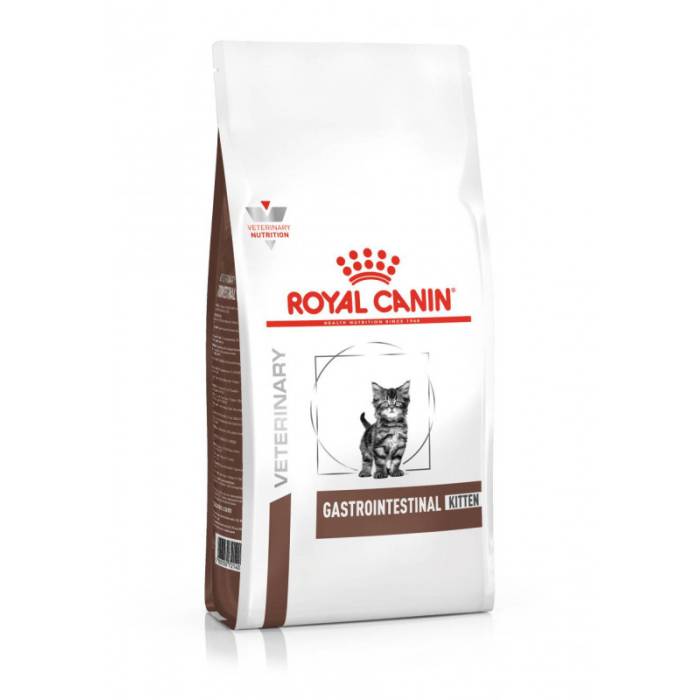 Royal Canin Veterinary Gastrointestinal sausas maistas skirtas jautrų skrandį ir virškinimo sutrikimus turintiems kačiukams, 400g