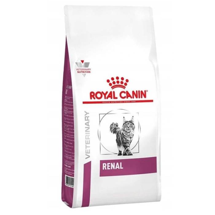 Royal Canin Veterinary Renal sausas maistas katėms su ūminiu ar lėtiniu inkstų nepakankamumu, 0,4 kg