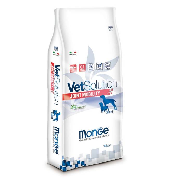 Monge VetSolution Dog Mobility sausas maistas šunims, skirtas palaikyti sąnarių metabolizmą, 12 kg