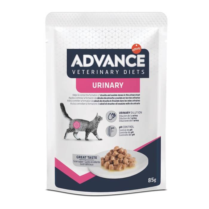 Advance Veterinary Diets Urinary drėgnas maistas katėms, sergančioms šlapimo takų ligomis, 85 g