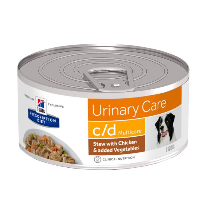 Hill's Prescription Diet Urinary Care c/d Multicare drėgnas maistas šunims, šlapimo takų sistemos sveikatai, 156 g